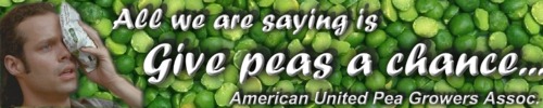 Give Peas a Chance