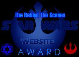 The Star Wars Behind the Scenes Award