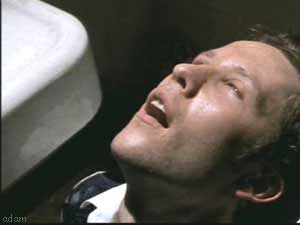 Michael Rosenbaum as Parker in the movie Urban Legend