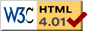 HTML 4.01 validated!