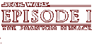 Star Wars Episode I: The Phantom Menace.  Image used respectfully without permission.
