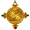 The Schattenjager Talisman.  Image used respectfully without permission.