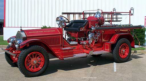 old fire engine