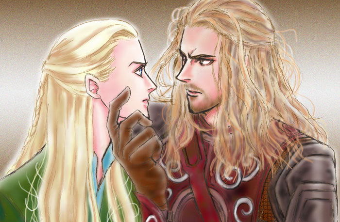 eomer/legolas